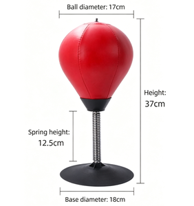 Ballon de <span class=keywords><strong>boxe</strong></span> de bureau gonflable avec ventouse puissante pour le soulagement du stress, idéal pour le bureau et la maison (vente en gros) - Product Image 6