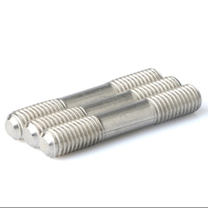 Bu lông ren đôi tiêu chuẩn bằng thép không gỉ, đầu trái, mạ kẽm, dài 12mm, dùng cho công nghiệp nặng - Product Image 3