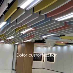 Plafond de qualité Panelshigh avec accessoires cachés <span class=keywords><strong>Insert</strong></span> <span class=keywords><strong>suspendu</strong></span> insonorisé pour panneau de plafond linéaire de salle de réunion de bureau - Product Image 4