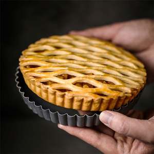 Plaque de cuisson en acier aluminisé pour pierre dure, grande taille, haute température, perforée, 60x40, qualité alimentaire, pour gâteaux et mousses - Product Image 6