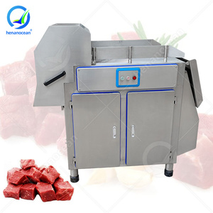 Máquina cortadora de cubos de carne congelada industrial OCEAN, máquina cortadora de carne de pollo automática comercial - Product Image 1