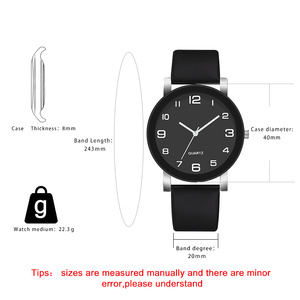 WJ-11103 2024 Nuovi Orologi per Coppie Economici all'Ingrosso, Cinturino in Silicone, Orologi da Polso Personalizzabili con Logo - Product Image 4