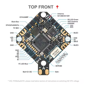 Controlador de Vuelo Sin Escobillas <span class=keywords><strong>Fc</strong></span> V1 4 en 1 <span class=keywords><strong>Betafpv</strong></span> F4 2-3s 20a Aio para Sistema de Drones de Carreras Fpv - Product Image 2