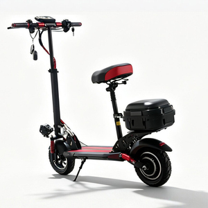 Scooter Eléctrico de Acero Inoxidable con Luz Delantera, Velocímetro Personalizable, Tres Ruedas, Doble Motor, Pedales para Adultos, Silla con Marco para Centro Comercial - Product Image 1