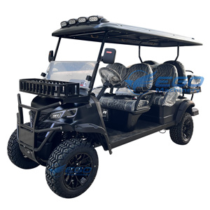 Chinese 6 Seat Electric Golf Carts Cheap Prices Buggy Car for Sale Single Frame Individual 4 Wheel Golf Cart - Product Image 2