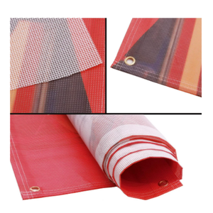 Bâche publicitaire en PVC imprimée avec maille enduite de polyester pour signalétique de chantier, enveloppe de clôture en maille, bâche de signalisation - Product Image 5