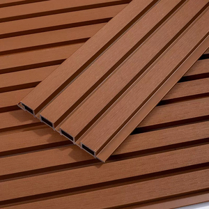 แผ่นผนังตกแต่งภายนอก WPC วัสดุผสมไม้พลาสติกสำหรับบุผนังภายนอก - Product Image 3