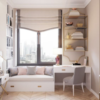 Ventanas Corredizas Modernas de Doble Acristalamiento Resistentes a Impactos, de Aleación de Aluminio con Aislamiento Térmico para Cocina y Sala de Estar