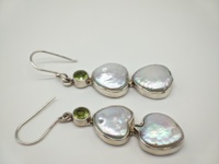 Boucles d'oreilles pendantes en opale plaquées or en argent sterling 925, bijoux artisanaux faits à la main, vintage, élégantes, pour femmes, cadeau tendance