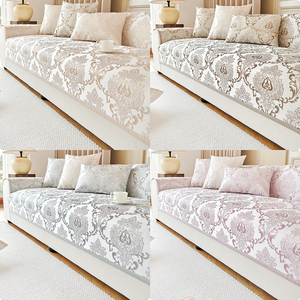 Venta al por mayor de funda de sofá Jacquard de estilo bohemio, funda personalizable para decoración de sala de estar, se aceptan mascotas - Product Image 2