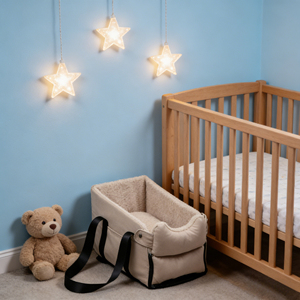 <b>Dog</b> & Cat Car <b>Seat</b> <b>Covers</b> Breathable Durable Safety Tether with Protective Hooks Solid Pattern in Oxford Cotton - Product Image 6