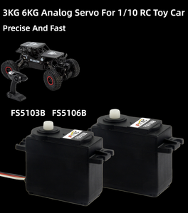 Servomoteur analogique haute performance S3003 SG5010 6KG 4.8V-6V pour voitures, avions et hélicoptères RC Futaba HPI Tamiya Kyosho - Product Image 3