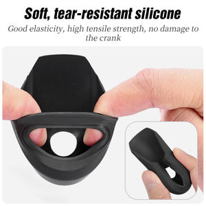 LEBYCLE, venta al por mayor, Protector de brazo de manivela de bicicleta <span class=keywords><strong>MTB</strong></span>, Protector de bielas de bicicleta, botas de manivela de Ciclismo de silicona, cubierta a prueba de polvo - Product Image 6