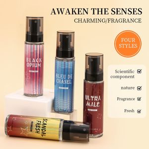 Venta al por mayor <span class=keywords><strong>100ml</strong></span> de lujo de larga duración Perfume cuerpo niebla Colonia Spray ingrediente orgánico mejora y fragancia hidratante juegos de regalo - Product Image 4