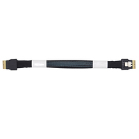 Slim SAS 8654 4i ke SFF-8654 4i MINI SAS Server Chassis Internal SAS4.0 kabel