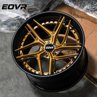 Rines EVOR Forjados de Fibra de Carbono 5x114.3 5x130 5x127, Diseño Cóncavo Profundo para AUDI, Tesla, BMW, Nissan