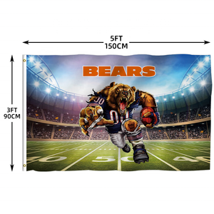 Nfl फुटबॉल टीम कस्टम डिजाइन बैनर के लिए उच्च गुणवत्ता 3x5 फीट 5 फीट 100% पॉलिएस्टर स्टॉक सभी टीमों के झंडे - Product Image 6