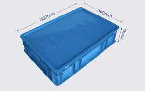 Nhà máy trực tiếp bán sỉ nestable nhựa lưu trữ thùng và hậu cần hộp Stackable thiết kế container - Product Image 3