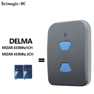 Control Remoto para Puerta de Garaje SMG-302 100% Compatible con DELMA MIZAR 433mhz 1CH 2CH, 2 Botones, 433.92MHz, Código Fijo, Emisores de Puerta - Product Image 2