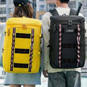 Mochila de Viaje Informal de Nailon de Moda con Compartimento Independiente para Computadora, Gran Capacidad, Compartimento para Zapatos, Impermeable para Hombre - Product Image 2