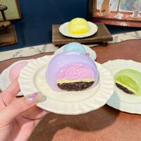Ljx Mochi Cream Squishy Mainan Silikon Food-Grade untuk Menghilangkan Stres-Model 005 Provinsi Zhejiang Semua Usia Dikemas Secara Individual