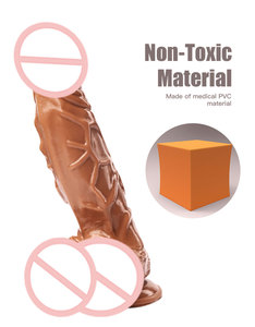 Kadınlar için gerçekçi yumuşak yapay büyük dick seks yetişkin oyuncaklar büyük gerçekçi yapay penis - Product Image 5