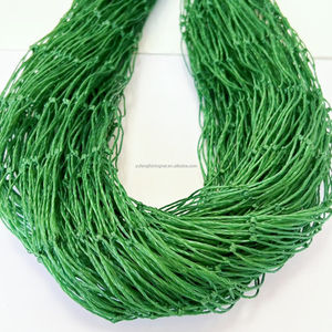 อวนจับปลา HDPE สีเขียว คุณภาพสูง ขายดี ทนแรงดึงสูง สำหรับจับปลาทูน่า ปลาใหญ่ สำหรับใช้ในทะเล แบบผูกปมสองชั้น หลายเส้นใย - Product Image 3