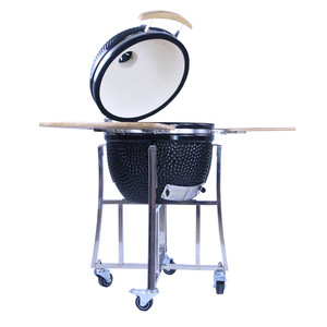 Grill <span class=keywords><strong>Kamado</strong></span> en céramique TOPQ 20 pouces OEM Big <span class=keywords><strong>Joe</strong></span> et fumoir à viande BBQ avec charbon de bois pour jardin et extérieur - Product Image 5