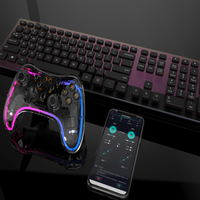 Manette sans fil pour nintendo Switch/Lite/OLED Console Pro Gamepad pour Android Mobile pour IOS pour Windows PC LED Joysticks