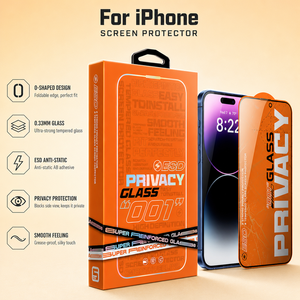 Pellicola Protettiva Privacy in Vetro Temperato Premium a Copertura Totale con Colla Completa Anti-Spia per <span class=keywords><strong>iPhone</strong></span> 18/17/16/15/14/13/<span class=keywords><strong>12</strong></span>/11 <span class=keywords><strong>Pro</strong></span> <span class=keywords><strong>Max</strong></span> XR - Product Image 1