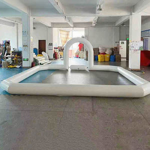 Pista de carreras de Go Karts inflable al aire libre para niños y arena de parachoques de coche para diversión de carreras de coches de choque - Product Image 2