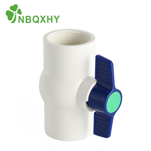 Válvula de <span class=keywords><strong>Bola</strong></span> de PVC de 3/4" con Conexión NPT para Agua, Fabricada en China - Product Image 4