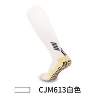 Chaussettes de football tricotées avec logo personnalisé OEM pour hommes, bas antidérapants au genou, sans adhérence, rouge, vert, automne, vente en gros