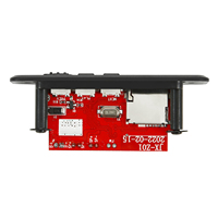 Papan Dekoder MP3 Amplifier Pemutar Musik Digital DC 5V 6W 2*3W Modul USB 5.0 Radio FM AUX Handsfree Perekam Suara