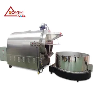 Dongyi 1000kg Continuous Nut Roaster peanut roasting machine for sale