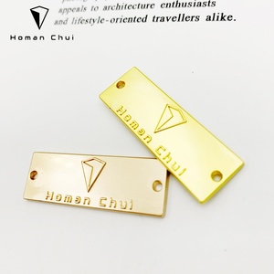 Metal <b>Accessory</b> Metal Brand logo Label for <b>Bags</b> and Clothing - Product Image 6