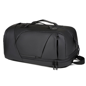 Sac à dos de voyage quotidien personnalisé grande capacité avec motif lettres, fermeture éclair, 3 usages, pour ordinateur portable - Product Image 3