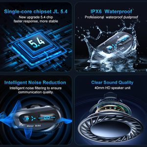 خوذة اتصال داخلي دوبلكس D3X intercompunicador <span class=keywords><strong>intercom</strong></span> للركوب على الطرق الوعرة - Product Image 5