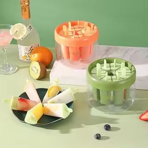 Wholesale DIY Dessert Popsicle Moulds Tray Plastic Ice Cube <b>Maker</b> for Summer Party Homemade Tools - Product Image 2