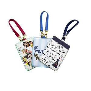 Porte-cartes en cuir PVC PU avec différents sangles personnalisées - Product Image 1