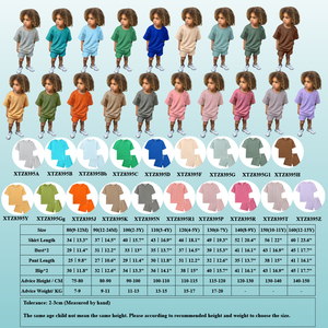 Set di abbigliamento personalizzato per bambini in cotone estivo per bambini e bambine set di vestiti per ragazze 2 pezzi all'ingrosso abbigliamento per bambini - Product Image 2