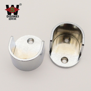 Soporte de Barra para Ropa Disiwei, 25mm, Aleación de Zinc, Accesorio para Armario - Product Image 3
