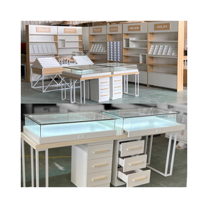 Tủ trưng bày kính mắt, kính râm hiện đại, thiết kế quang học, đèn LED, dành cho cửa hàng phụ kiện mắt kính - Product Image 2