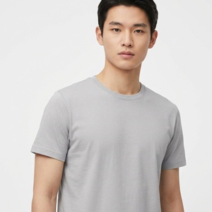 <span class=keywords><strong>Camiseta</strong></span> JIAPINHUI <span class=keywords><strong>Verde</strong></span> Salvia de Peso Pesado, 100% Algodón, Cuello Redondo Clásico, <span class=keywords><strong>Manga</strong></span> Corta - Product Image 5