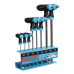 Juego de Llaves Allen con Mango en T FIXTEC de 2-10 mm, 8 Piezas, CRV, Herramienta Manual de Reparación, FHHK4008 - Product Image 3