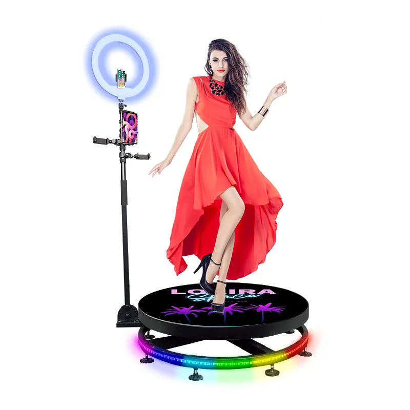 Portable Selfie 360 Spinner Degree Platform Business photomaton Camera Vending Machine fotohokje Booth 360 fotohokje Machine