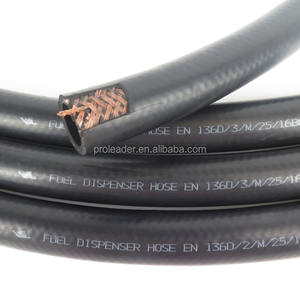 Flexibler 3/4-Zoll-Zapfschlauch nach EN 1360 für Tankstellen, <span class=keywords><strong>NBR</strong></span>-Gummi mit glatter Oberfläche, für Diesel, Benzin und Öl - Product Image 4