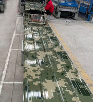 Customized Ppgi Color Coated Flexible Metal Roofing Sheet Aluminium Corrugated Roofing Sheet