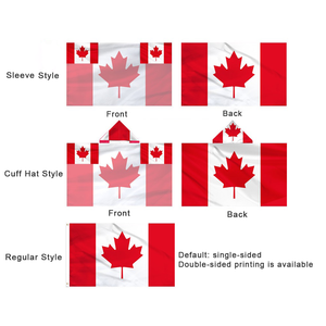 Drapeau national résistant aux intempéries 5x8 pieds, double couture, extrémité renforcée, tête renforcée - Product Image 6