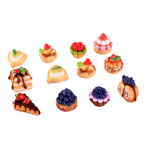 Set de Postres en Miniatura a Escala 1:12, Pastel y Repostería en Miniatura para la Hora del Té y Decoración de Panadería - Product Image 1